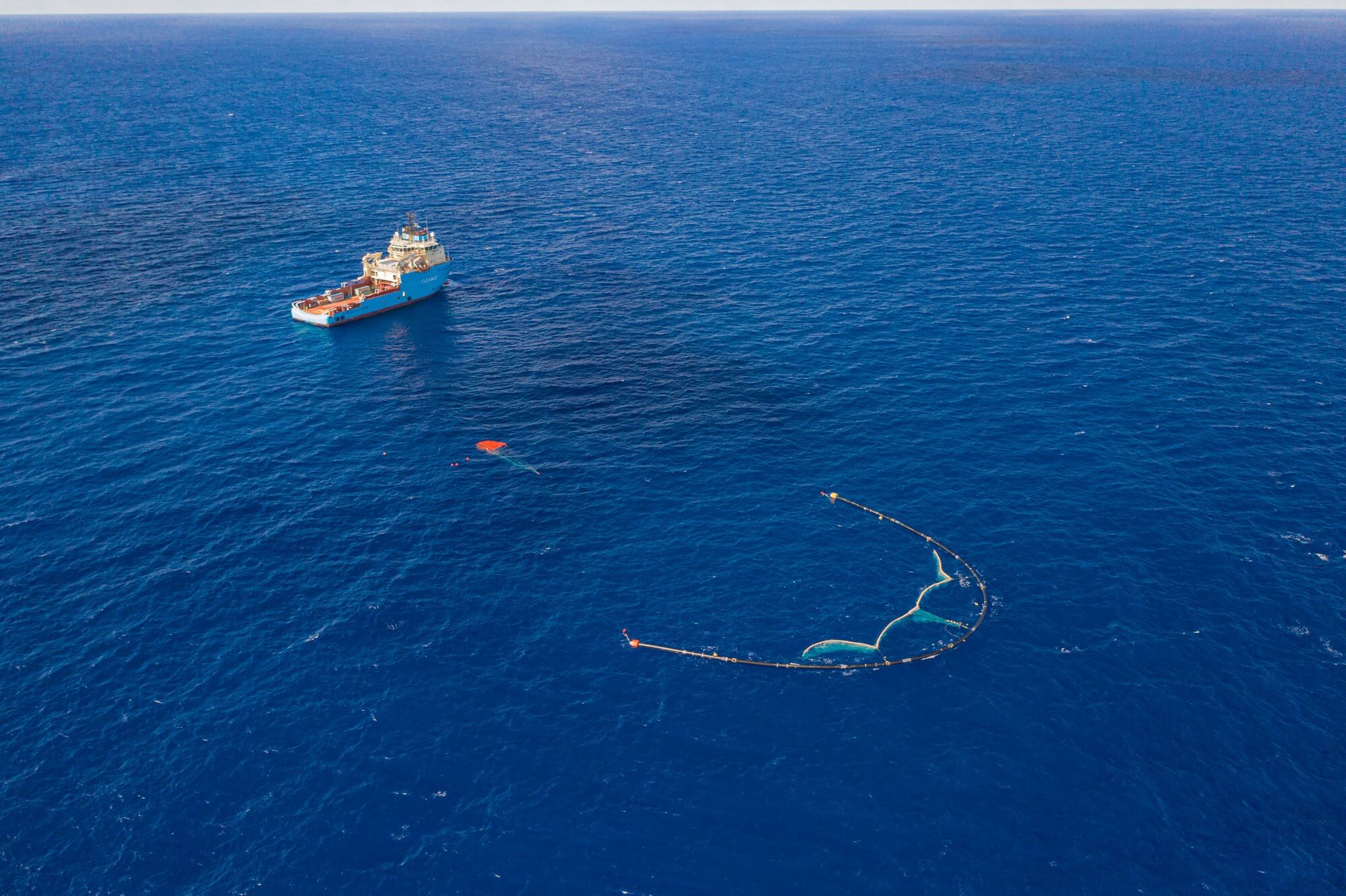Prototype of the Interceptor system to clean oceans